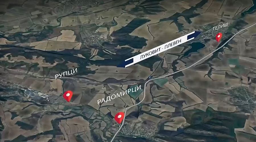 Екип от НСлС извърши допълнителен оглед и следствен експеримент на мястото на катастрофата на пътя Телиш - Радомирци